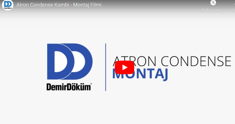 Demirdöküm Atron Condens Yoğuşmalı Kombi Montaj